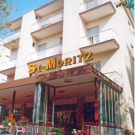 Hotel St. Moritz Римини Экстерьер фото
