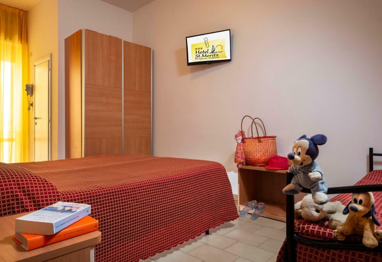 Hotel St. Moritz Римини Экстерьер фото